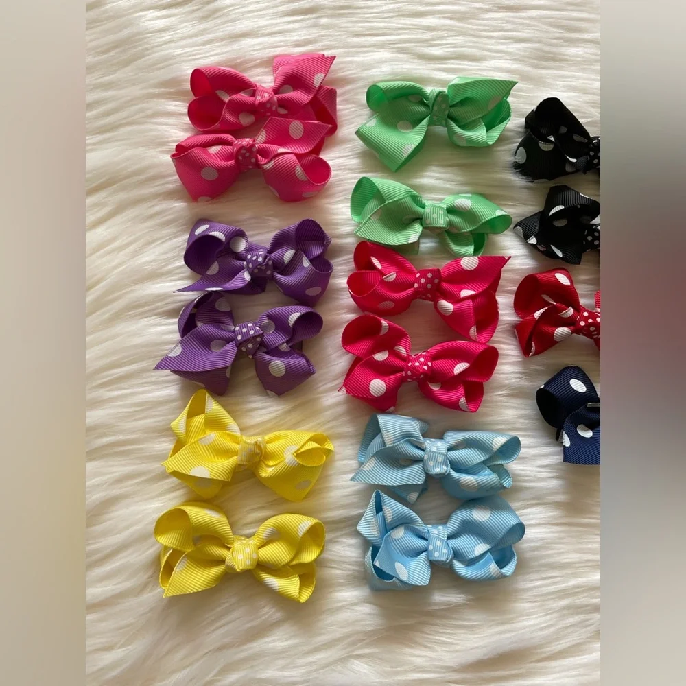 Hair bow lot